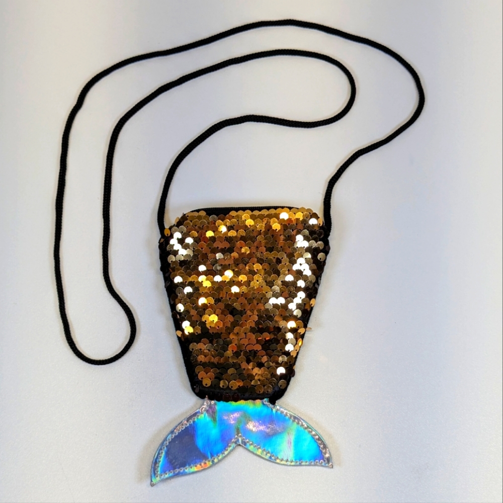 🎃 Mermaid Tail Flip-Sequin Crossbody Purse Small